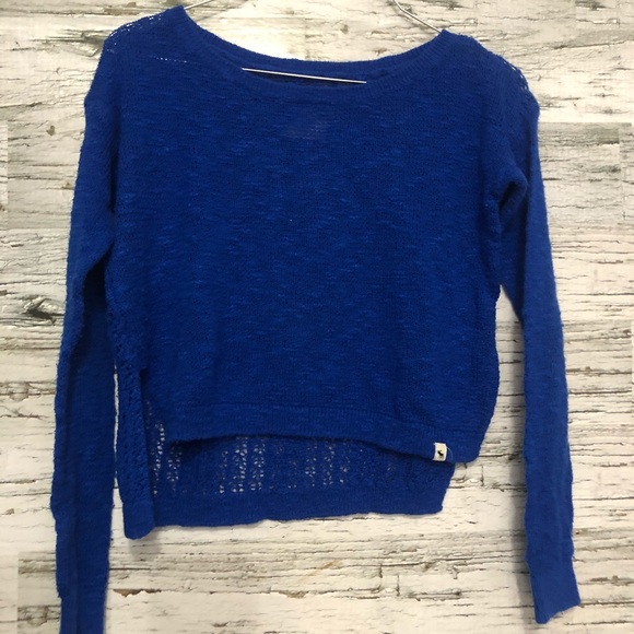 2 x Abercrombie & Fitch Girls cropped sweaters - Picture 2 of 6